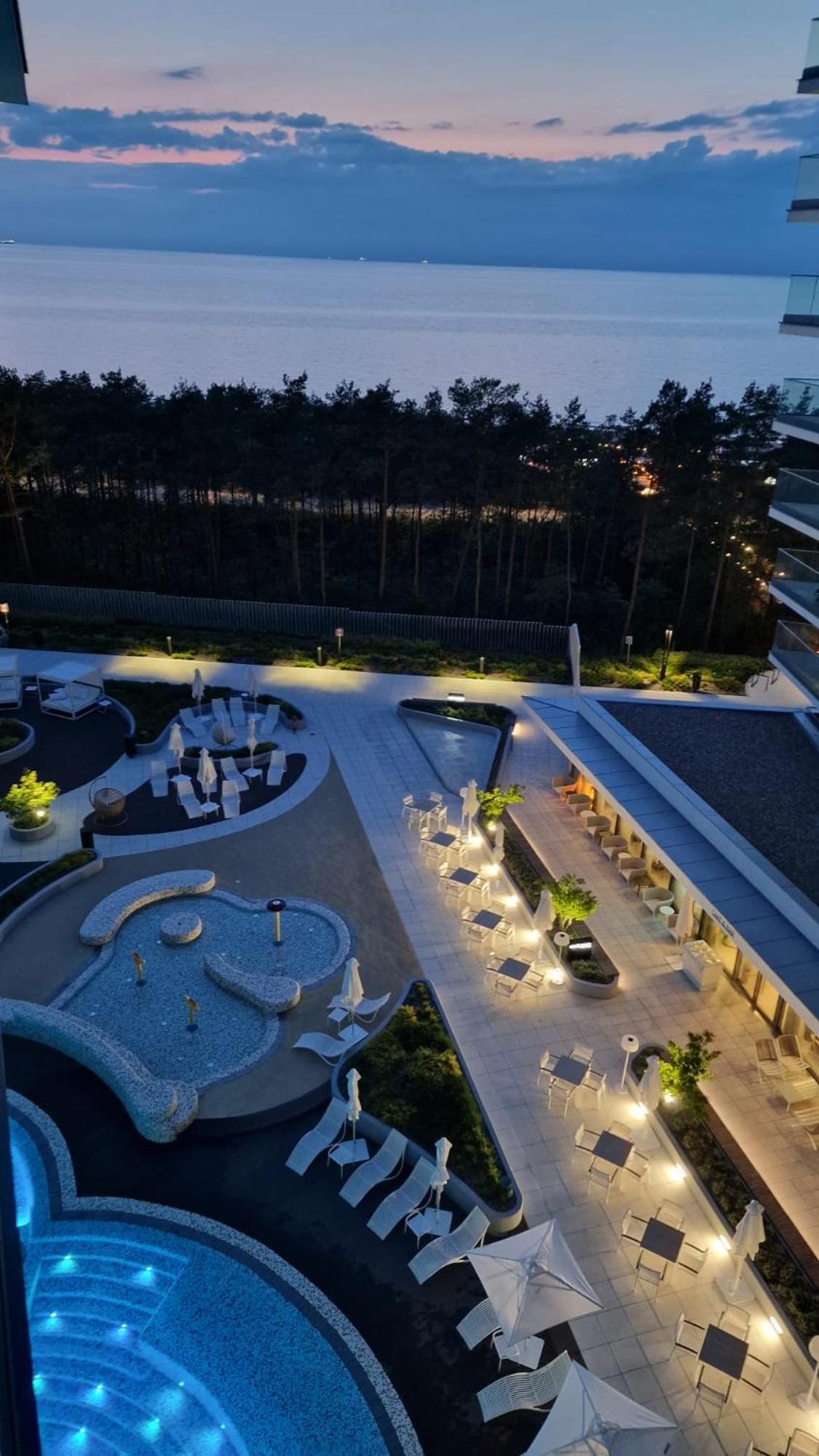 Wave Prestige Sea View - Spa&Pools ミエンジズドロイェ エクステリア 写真